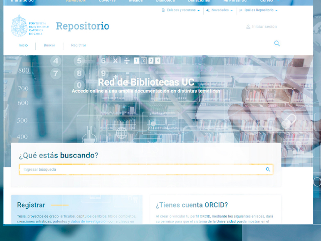 Imagen de sitio web repositorio UC
